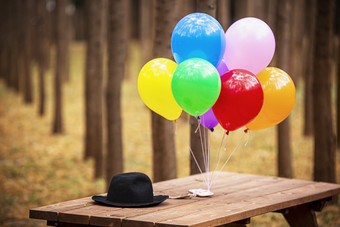 儿童节气球礼帽