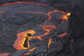 <strong>火山</strong>熔浆岩浆插图