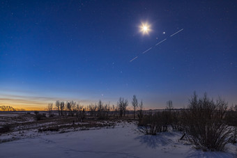 戈壁的星空