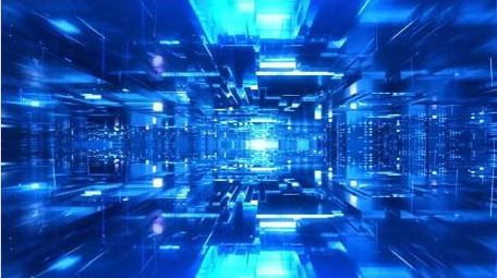 科技穿梭动画展示背景视频