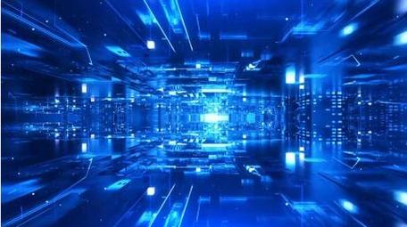 科技穿梭动画展示背景视频