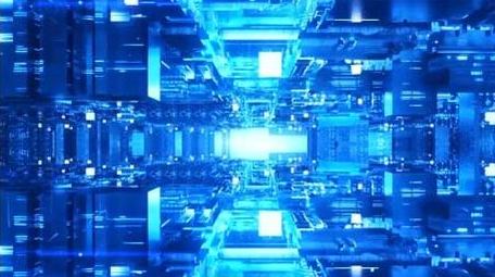 科技穿梭动画展示背景视频