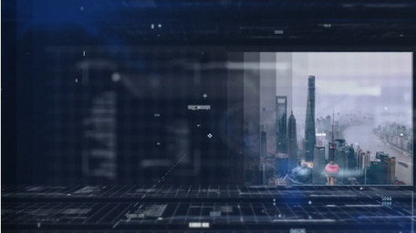 简介科技场景图文展示AE模板