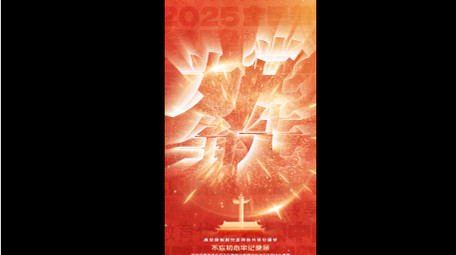 红色震撼党政标题竖版视频模板