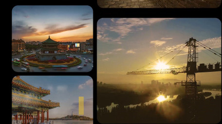 简约分屏多屏图文展示旅游快闪AE模板