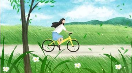 唯美绿色植树造林卡通背景视频AE模板