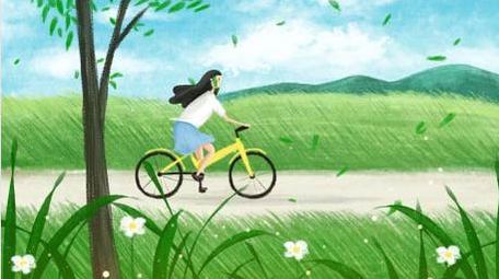 唯美绿色植树造林卡通背景视频AE模板