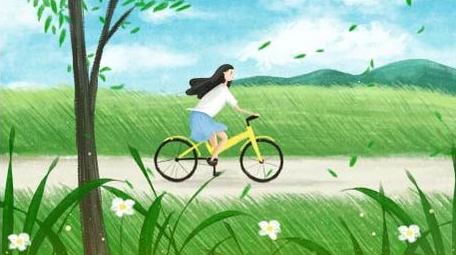 唯美绿色植树造林卡通背景视频AE模板