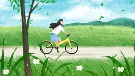 唯美绿色植树造林卡通背景视频AE模板