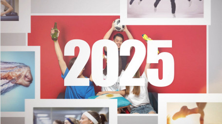 照片汇聚质感标题片头AE模板