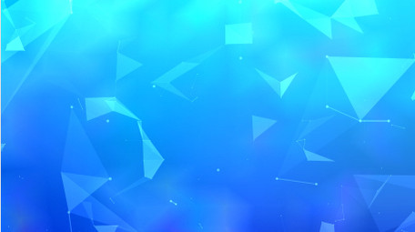 蓝色科技渐变粒子线条背景视频