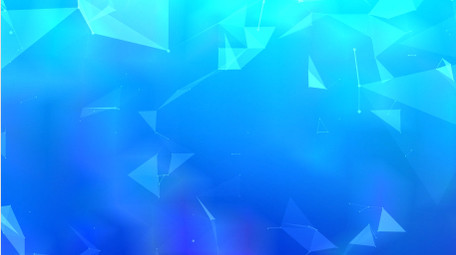 蓝色科技渐变粒子线条背景视频