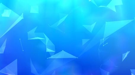 蓝色科技渐变粒子线条背景视频