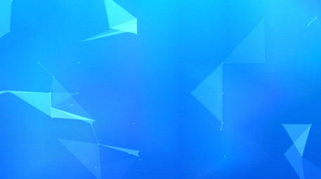 蓝色科技渐变粒子线条背景视频