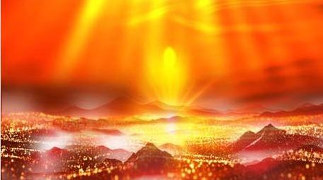 国风党政红色动画展示背景视频