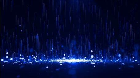 唯美光影粒子背景AE模板