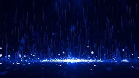 唯美光影粒子背景AE模板