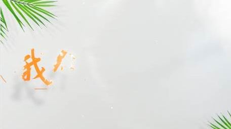 唯美清新光影变化片头AE模板