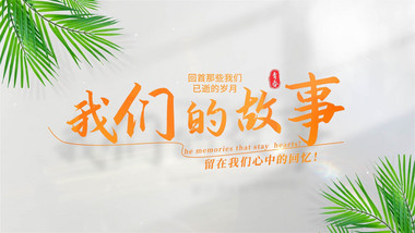 <strong>唯美</strong>清新<strong>光影</strong>变化<strong>片头</strong>AE模板
