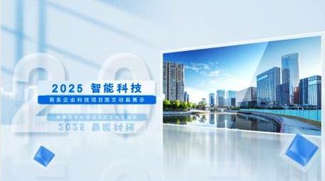 企业科技图文动画展示AE模版