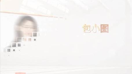 明亮党政人物介绍背景AE模板