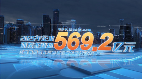大气城市科技数据图文标题展示AE模板