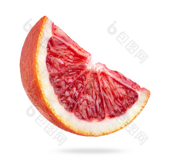 红色的橙子摄影图