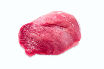 红色的鲜肉摄影图