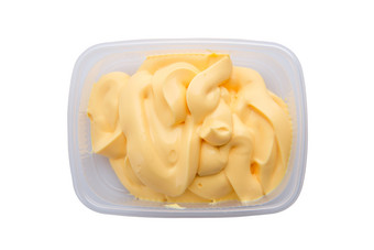 美味的黄油奶油摄影图