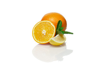 水果美食橙子摄影图