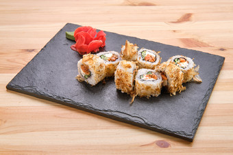 日料寿司食物摄影图