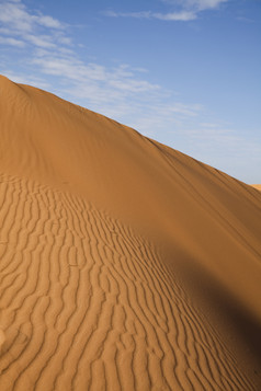 荒漠沙漠黄沙沙洲摄影图