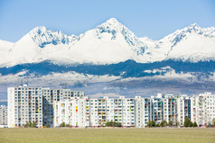 冰山高层建筑摄影图