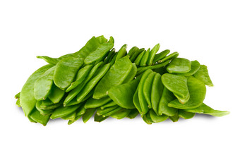 绿色蔬菜豌豆荚食材