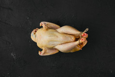 美味的一整只鸡肉摄影图