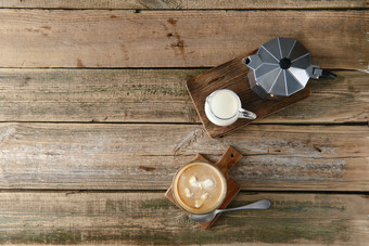 咖啡杯饮品摄影图