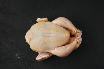 生肉鸡肉食材摄影图