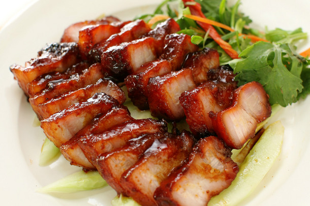 中国风格烧烤猪肉