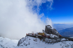 玉龙雪山风光