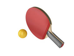 ping pong 球拍和球