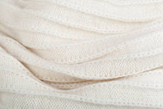 汗衫或围巾面料质地大.针织球衣背景与一个宽慰的模式。毛织机,手工制