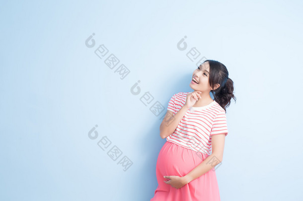 怀孕的女人看在什么地方