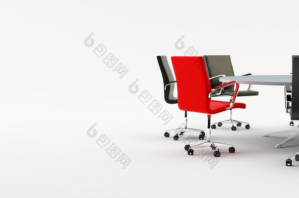 椅子和办事处表