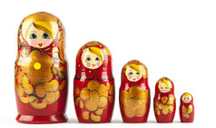 Matrioshka 或老婆婆的娃娃