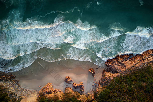 美丽的海浪