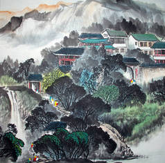 中国传统绘画的景观