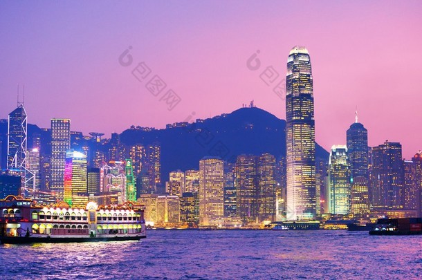 香港岛天际线