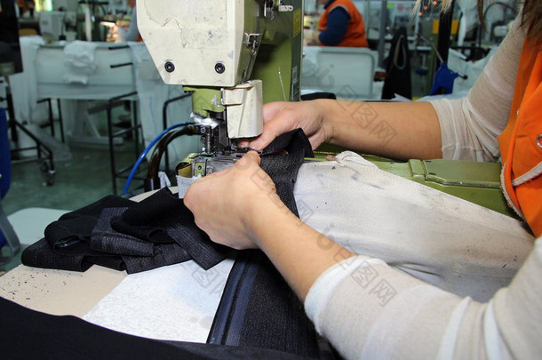 缝纫厂生产线