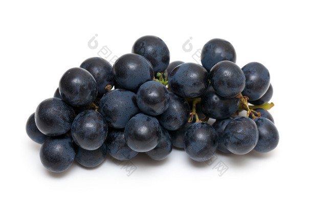 串蓝色葡萄