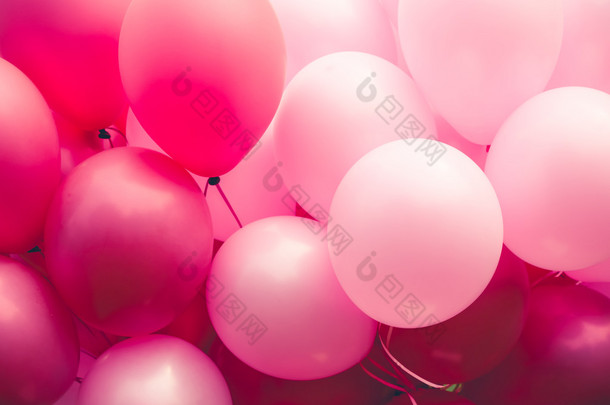 粉色气球<strong>背景</strong>